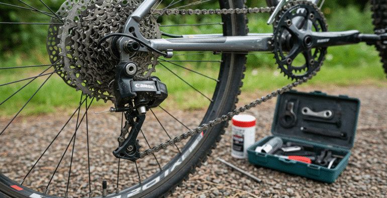 Spadający łańcuch w rowerze – przyczyny i naprawa