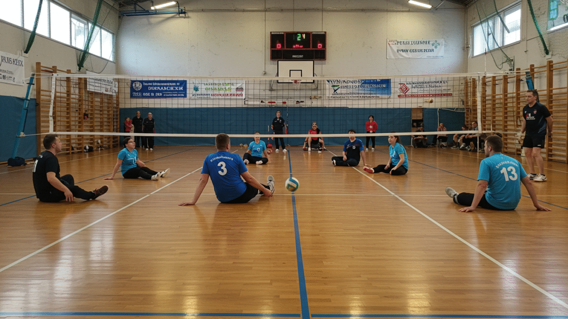 Siatkówka na siedząco – zasady, historia i organizacje