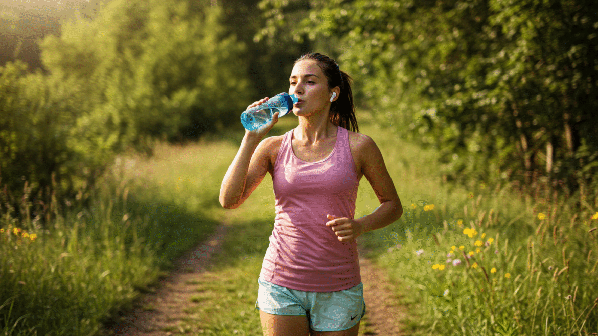 Picie podczas biegania – jak nawadniać się skutecznie