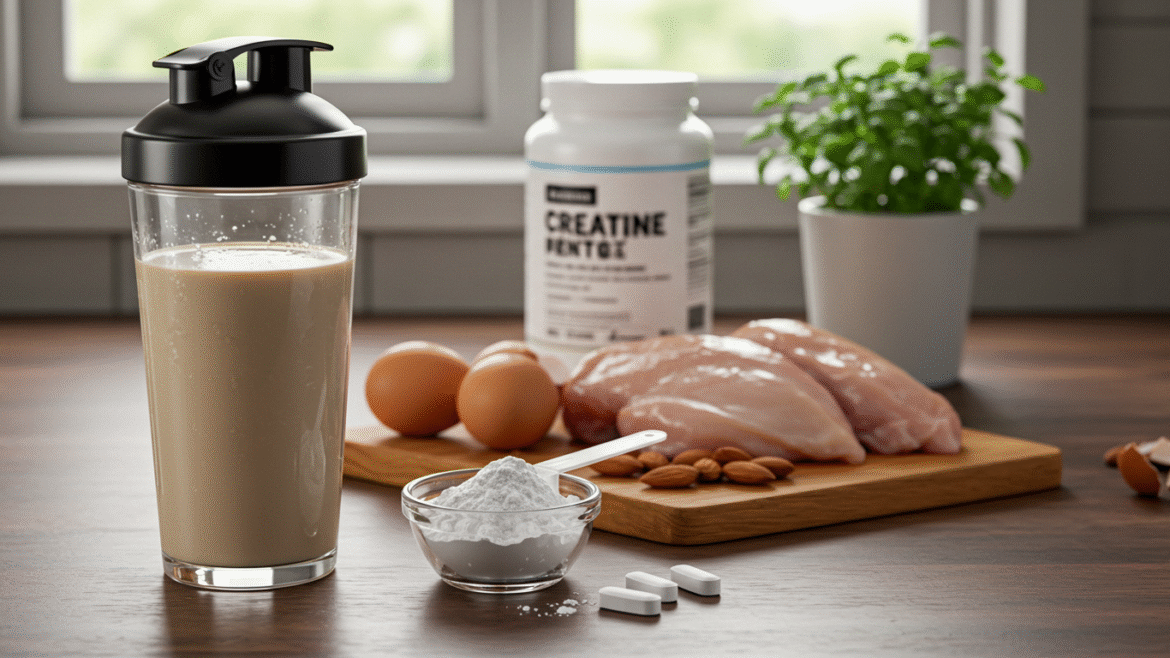 Kreatyna czy białko – co wybrać dla lepszych wyników?