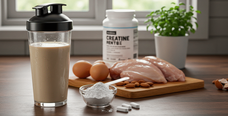 Kreatyna czy białko – co wybrać dla lepszych wyników?