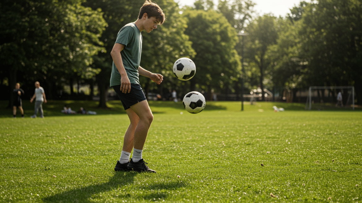 Jak nauczyć się żonglować piłką nożną – kompletny przewodnik