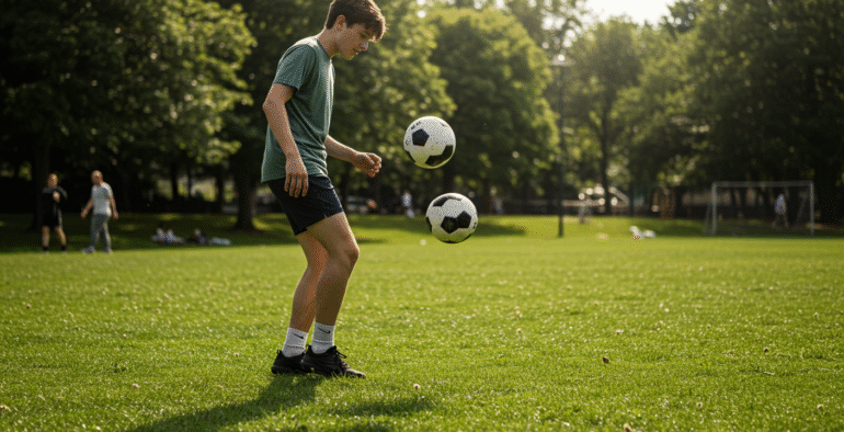 Jak nauczyć się żonglować piłką nożną – kompletny przewodnik