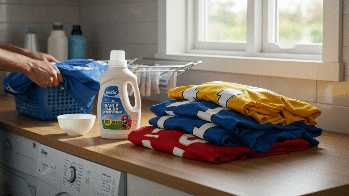 Jak prać koszulki piłkarskie – kompletny przewodnik