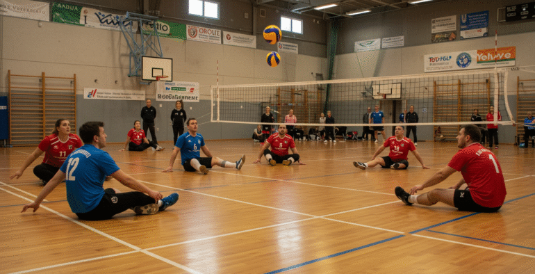 Siatkówka na siedząco – historia, zasady i rozwój